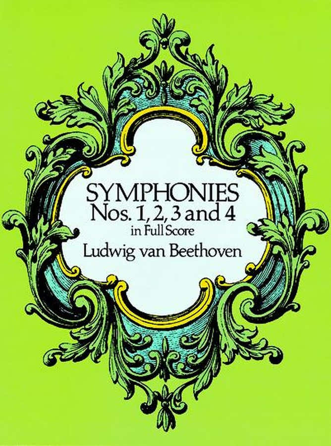 Beethoven L.van - Symphonies N°1-2-3-4 - Full Score