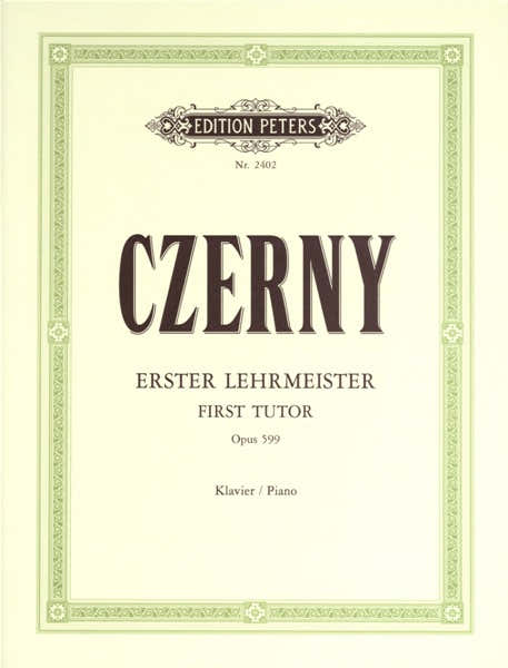 Czerny Carl - Le Premier Maitre Op.599 - Piano