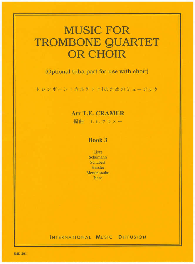 Music For Trombone Quartet Vol 3 - Quartet Tromb. + Tuba
