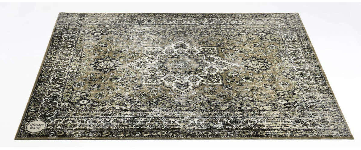 VPCLB-GRN Tapete Vintage Persian Club Series 1.63 X 1.42M Antiderrapante Verde