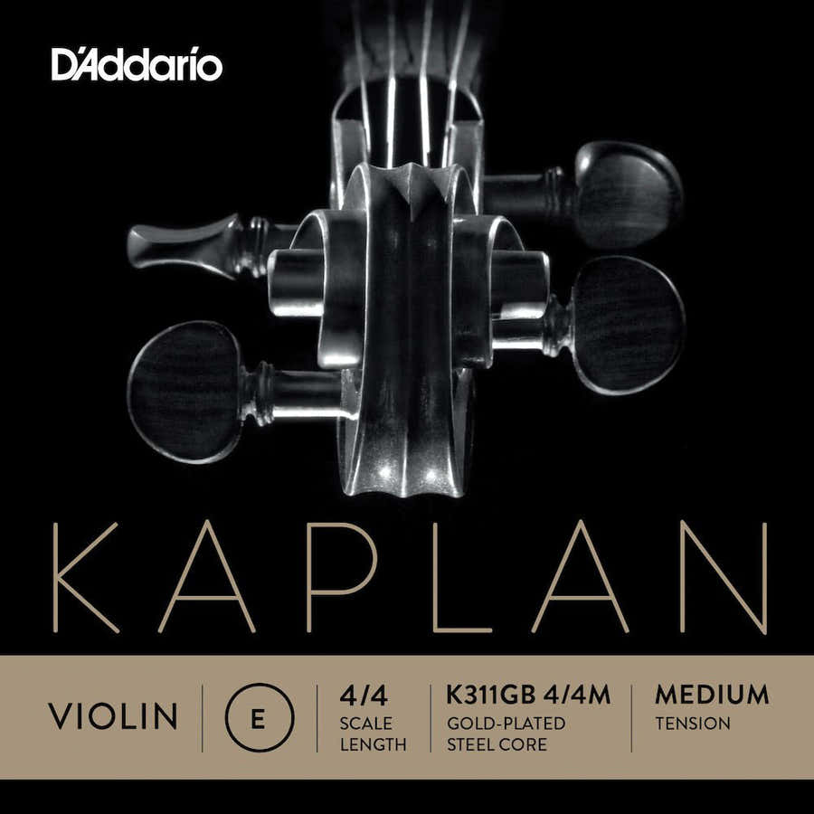Corda (Mi) Banhada A Ouro Kaplan Extremidade Com Bola Braço 4/4 Média