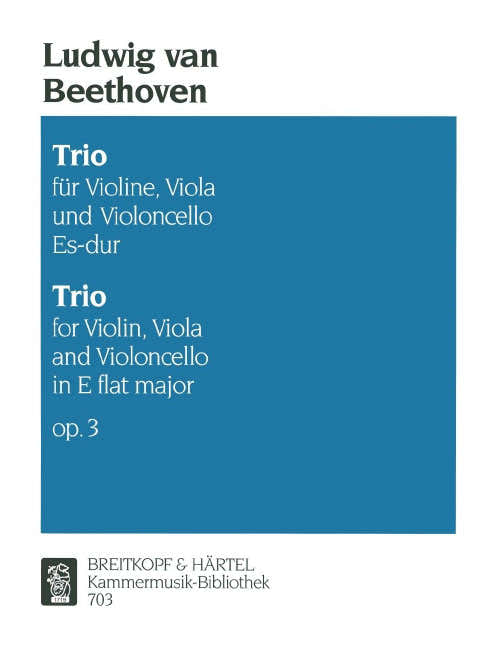 Beethoven - Streichtrio ES-dur Op. 3