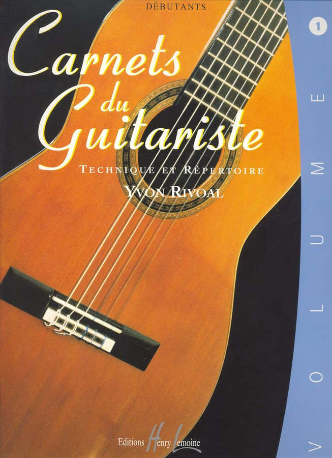 Carnets Du Guitariste Vol.1 - Rivoal