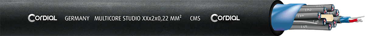 Bobina de Cabo Multipar 8X 0.22mm - 50m