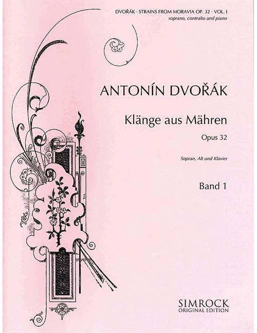 Dvorák - Strains From Moravia Op. 32 Vol. 1 - Soprano Contralto E Piano