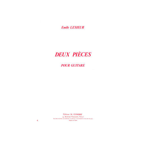 Combre Lesieur Emile - Pieces (2) : Tendresse - Petite Marche - Guitare