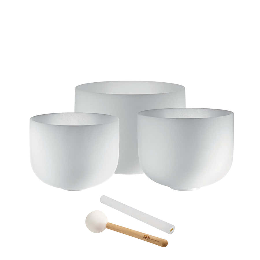 Set Taça sonora Sonic Energy Crystal 432HZ