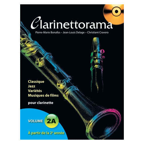 Clarinettorama : Vol. 2a + CD - Clarinete