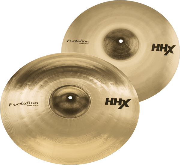 15004XEB Pack HHX harmónico Evolution Crash 17" 19" +90 DIAS DE TESTE DRUMEO
