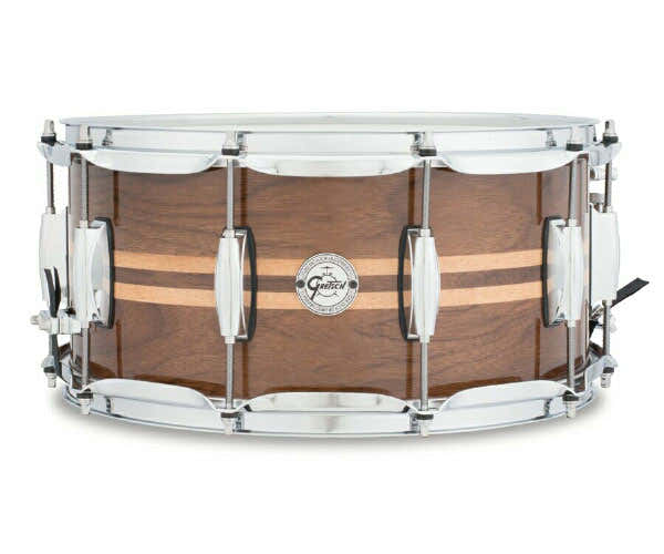 S1-6514W-MI - SILVER SERIES 14" X 6.5" WALNUT/MAPLE INLAY