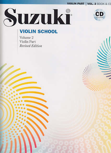 Suzuki Violin School Violin Part Vol.2 + CD - Edition Revisee
