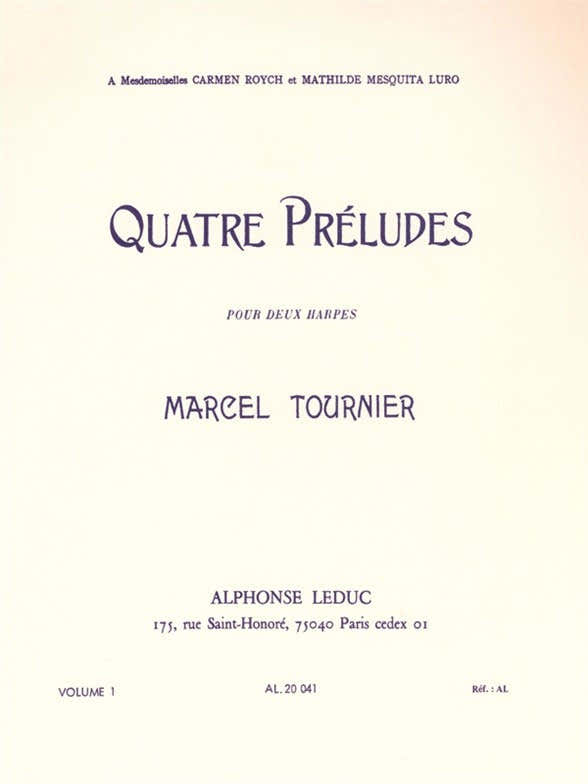 Quatro prelúdios - Four Preludes Vol. 1
