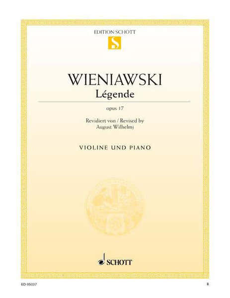 Wieniawski - Légende Op. 17 - Violon et Piano