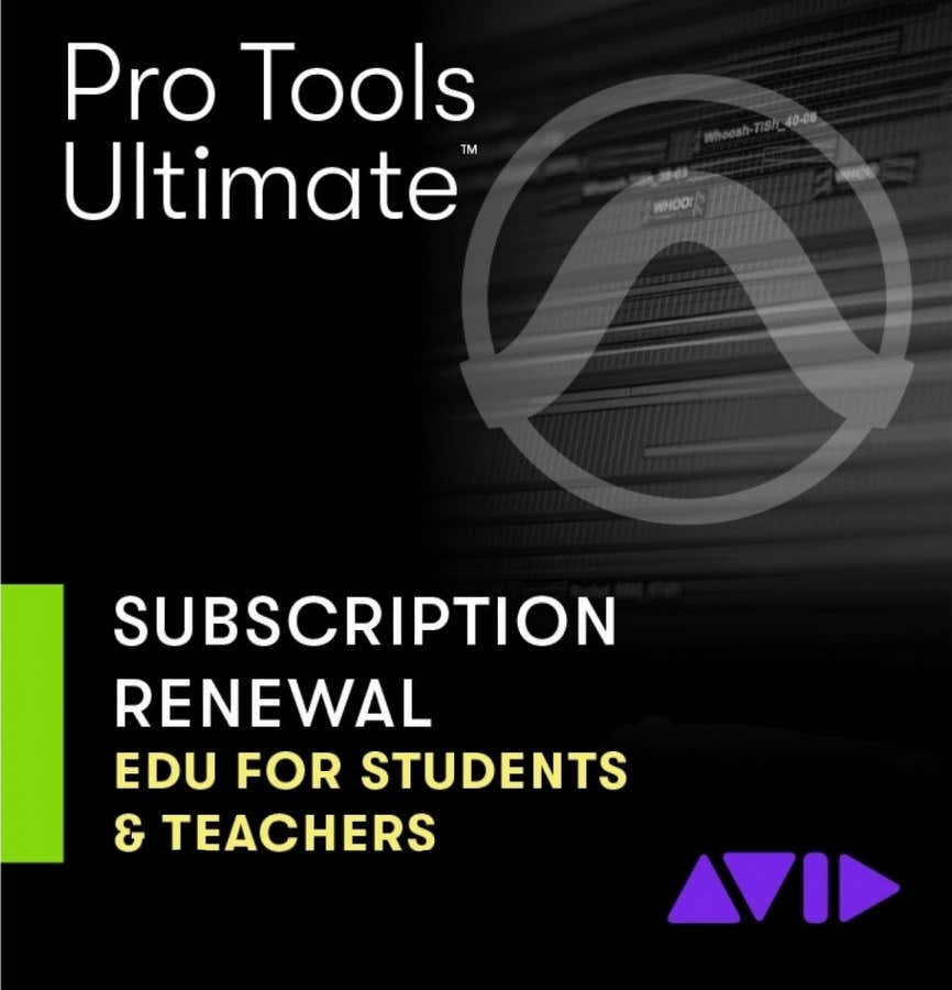 Pro Tools Ultimate Renovação da subscrição para educação