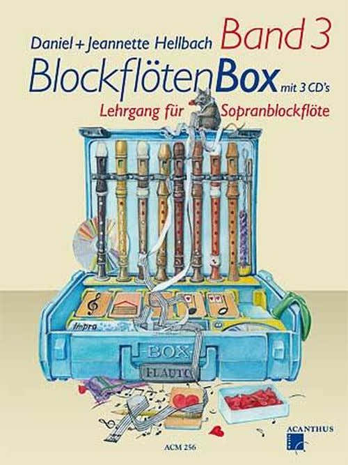 Hellbach D. - Caixa de flautas de bisel Vol. 3 + 2 CDs