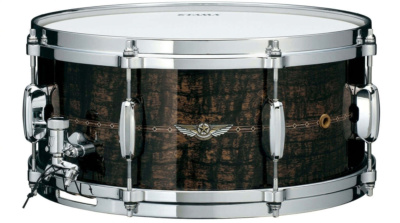 TMS1465S-CBP - STAR Maple 14"x6.5" Snare Drum CHARCOAL BROWN PARAISO