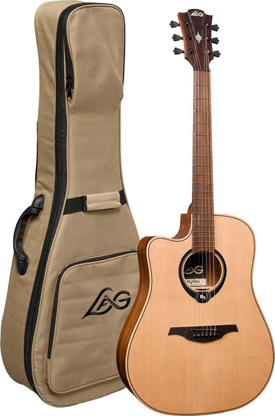 Lâg HyVibe 2 Série 10 Dreadnought Canhoto CW