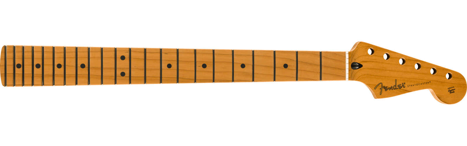 Cetim Braço Fat Strat em Bordo torrado, 22 Medium Jumbo , 9.5, Bordo, Forma U