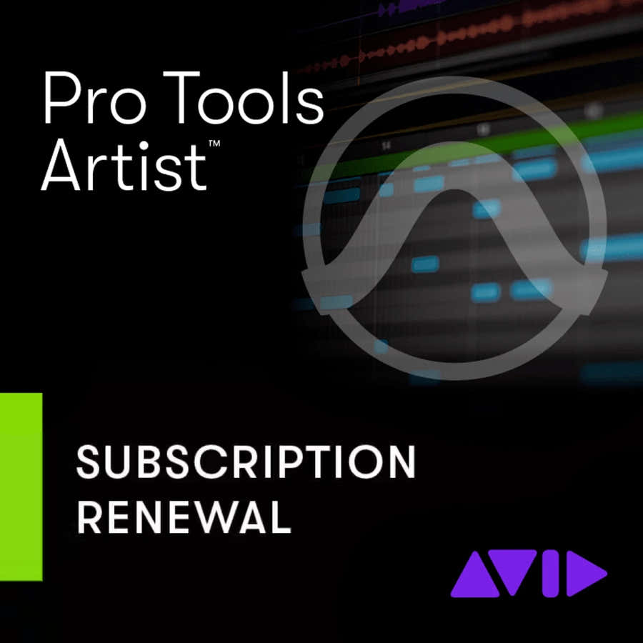 Renovação da subscrição Pro Tools Artist 1Y