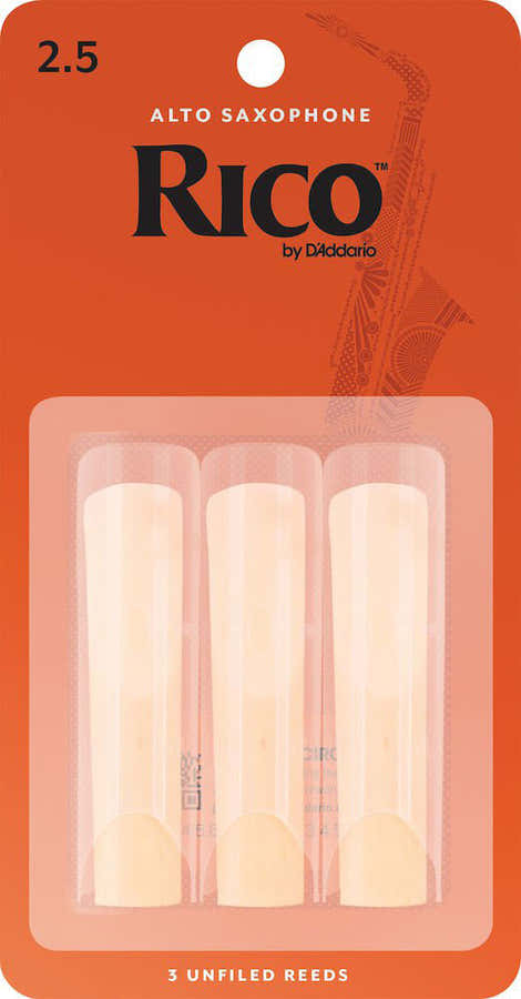 ORANGE ALTO SAXOPHONE REEDS 2.5