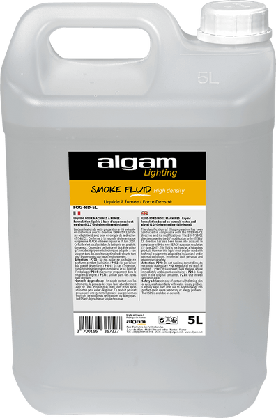 Algam Lighting Líquido de fumo de alta densidade 5L