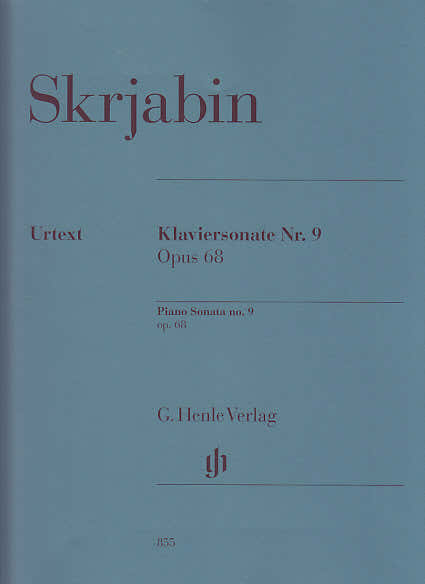SKRJABIN ALEXANDER - PIANO SONATA NO. 9 OP. 68