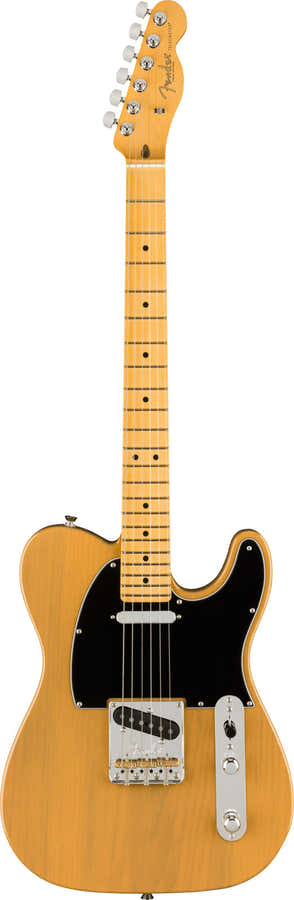 Telecaster American Professional II MN Loiro butterscotch
