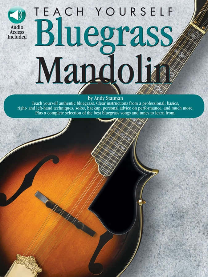 TEACH YOURSELF BLUEGRASS MANDOLIN + AUDIO TRACKS - MANDOLIN