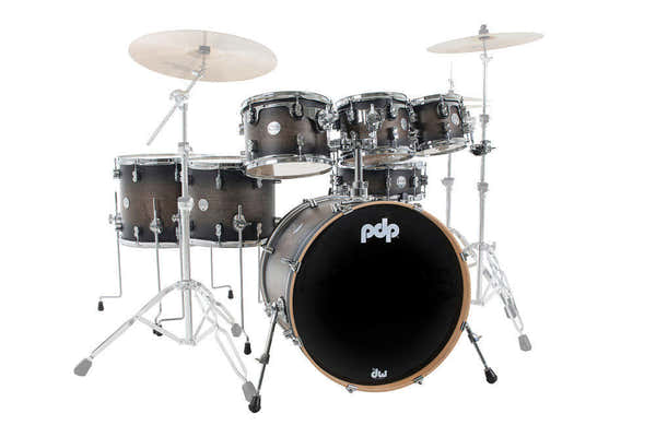 PDP By DW Studio 22 Concept Maple Burst carvão acetinado