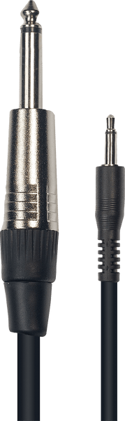 Yellow Cable K13 JACK MONO 3,5 MM / JACK MONO 6,35 MM - 3 M