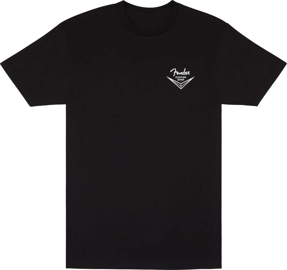 "XXL" T-Shirt Logo Fender Custom Shop Black