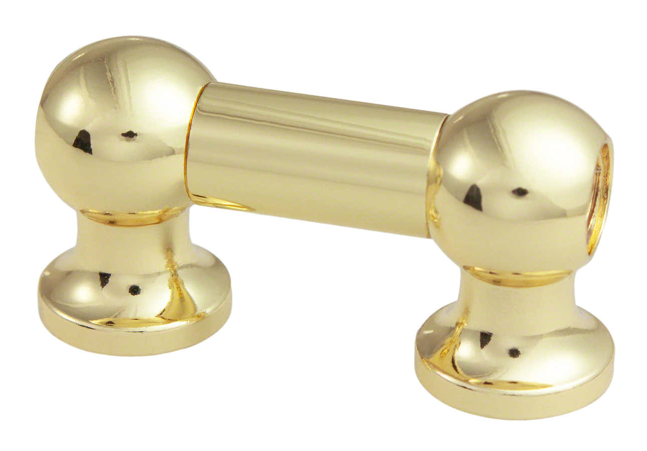 TL12D25-BR Lug de Tubo 25mm Dourada Duplo Tirante (X1)