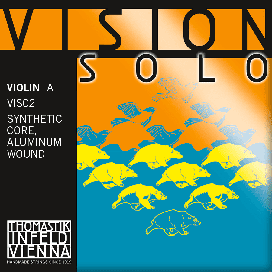STRINGS INFELD VIOLIN VISION SOLO A ALU. ROUNDWOUND VIS02