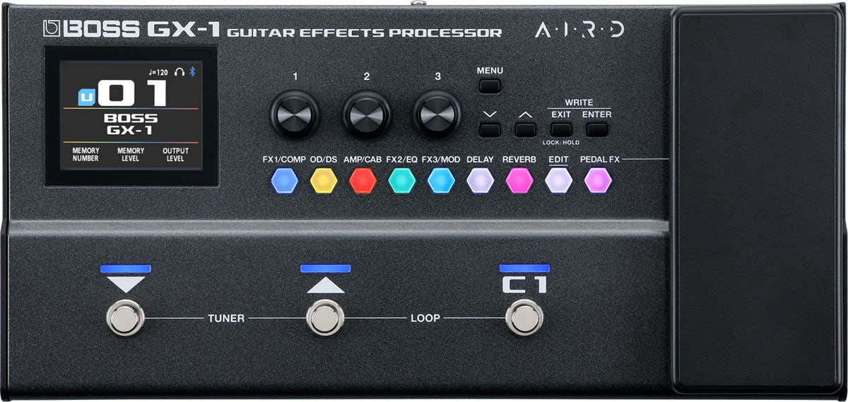 GX-1 Processador de efeitos para guitarra
