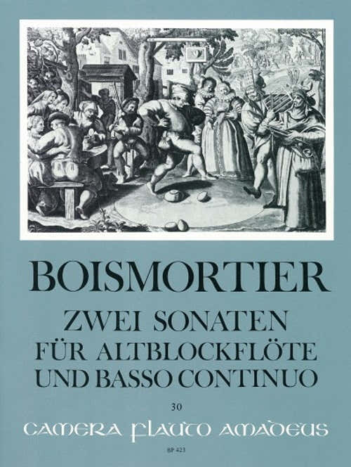 Boismortier - 2 Sonates Op.27 - Flute A Bec & BC
