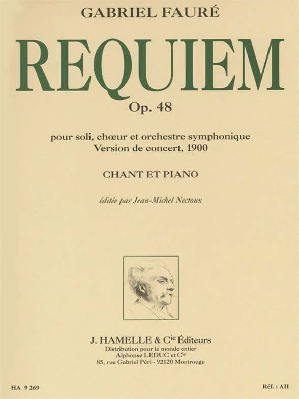 Requiem Op.48 Version 19 Piano Voix - Fauré