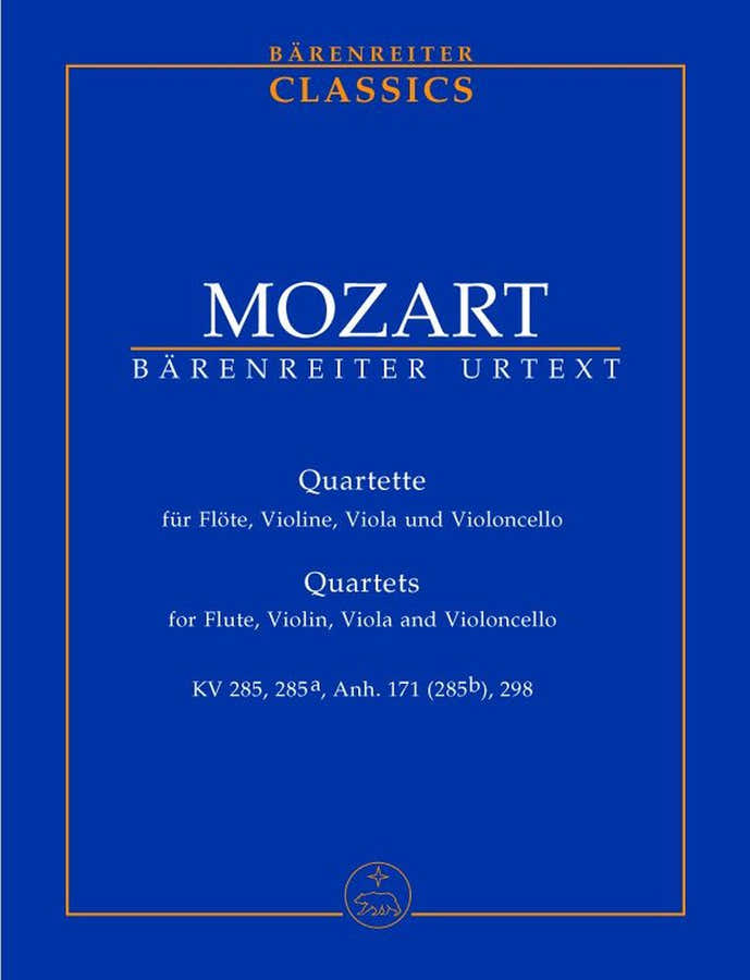 Moz W.A. - Quette Fur Flote Violine Viola Und Violoncello - Conducteur Poche