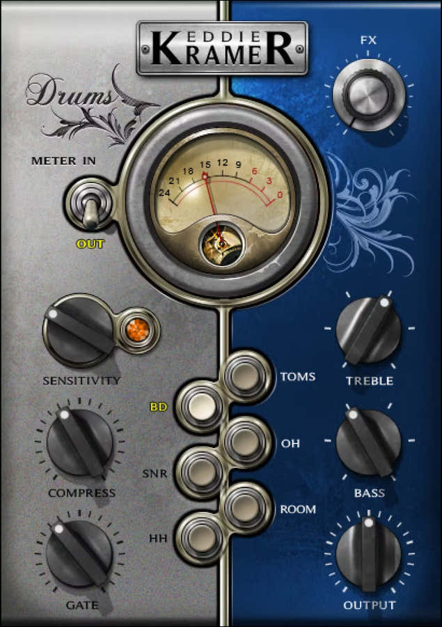 Canal de bateria Eddie Kramer