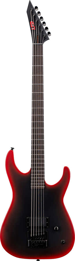 M-6 Evertune Preto metalizado Preto Vermelho Burst acetinado