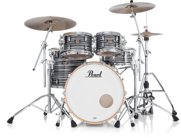 Masters Maple Gum Stage 22 GYROLOCK-l Oyster Swirl Preto