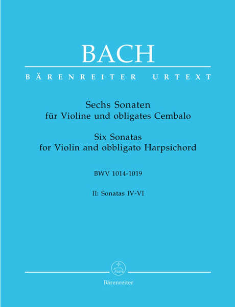 J.S. - 6 Sonates Vol.2 Bwv 1017 1018 1019 - Violon Clavecin