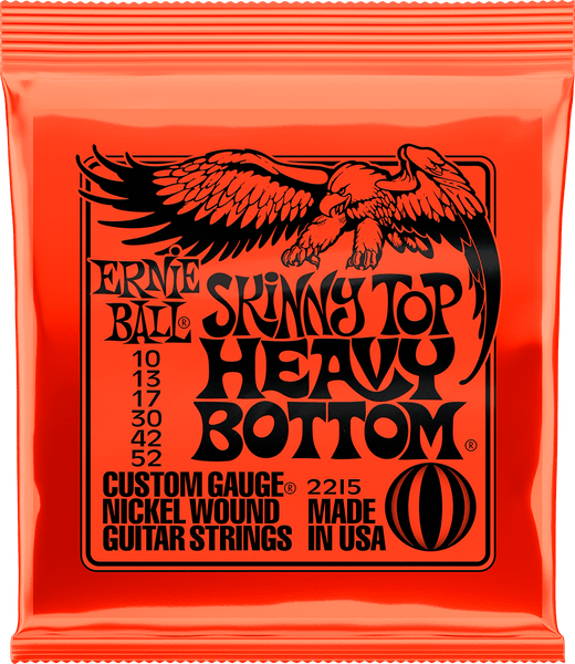 Ernie Ball 2215 Agudas finas graves grossas 10-52