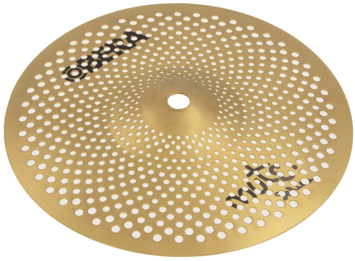 Mute 8" Splash - Silent Cymbal - Brass Finish