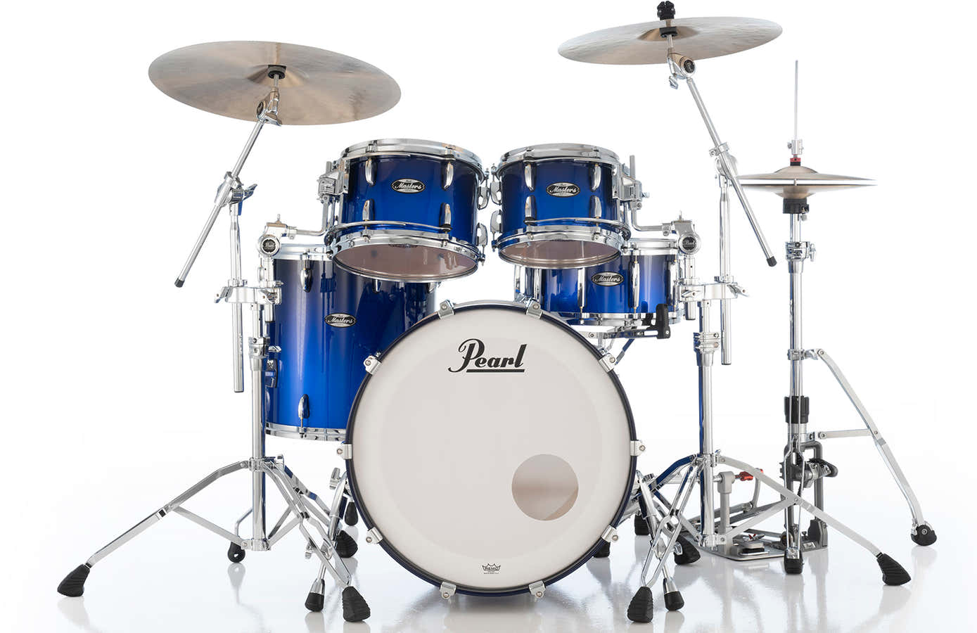 Masters Maple Stage 22 GYROLOCK-l Azul Cobalto Fade Metálico