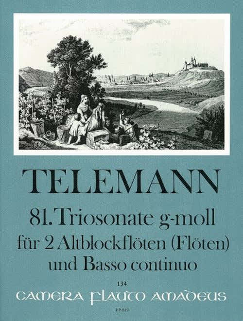 Telemann G.P. - Sonata em trio em Sol menor TWV 42:E11