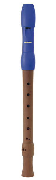 Flauta De Bisel Soprano Alegra Azul