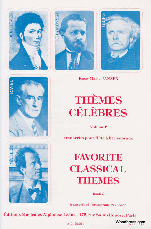 Janzen - Themes Celebres Vol. 2 - FLB Soprano