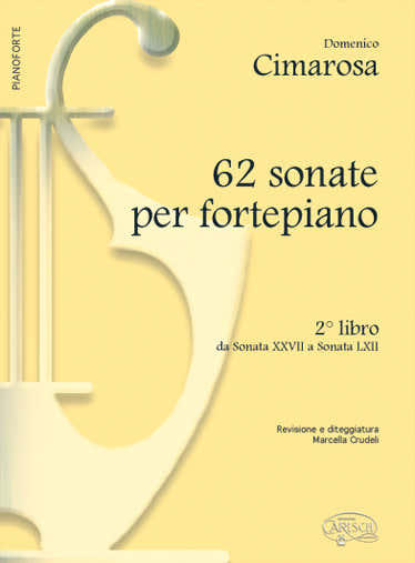Cimarosa Domenico - 62 Sonate Per Piano Vol .2 - Piano