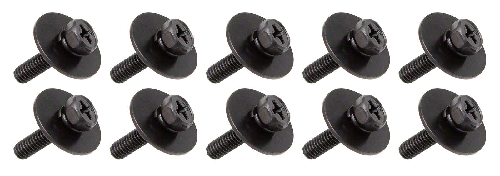 M4 14mm Preto - Parafuso Interior Para Casco De Madeira (X10)