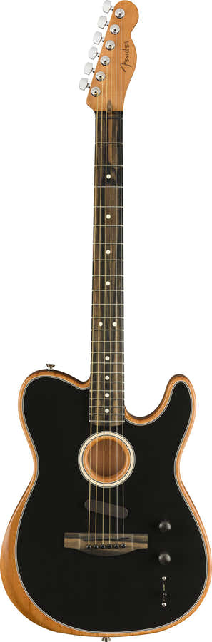 Telecaster American Acoustasonic Ebo Preto
